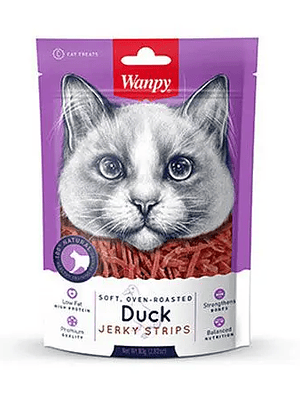 Wanpy Duck Jerky Strips  80g