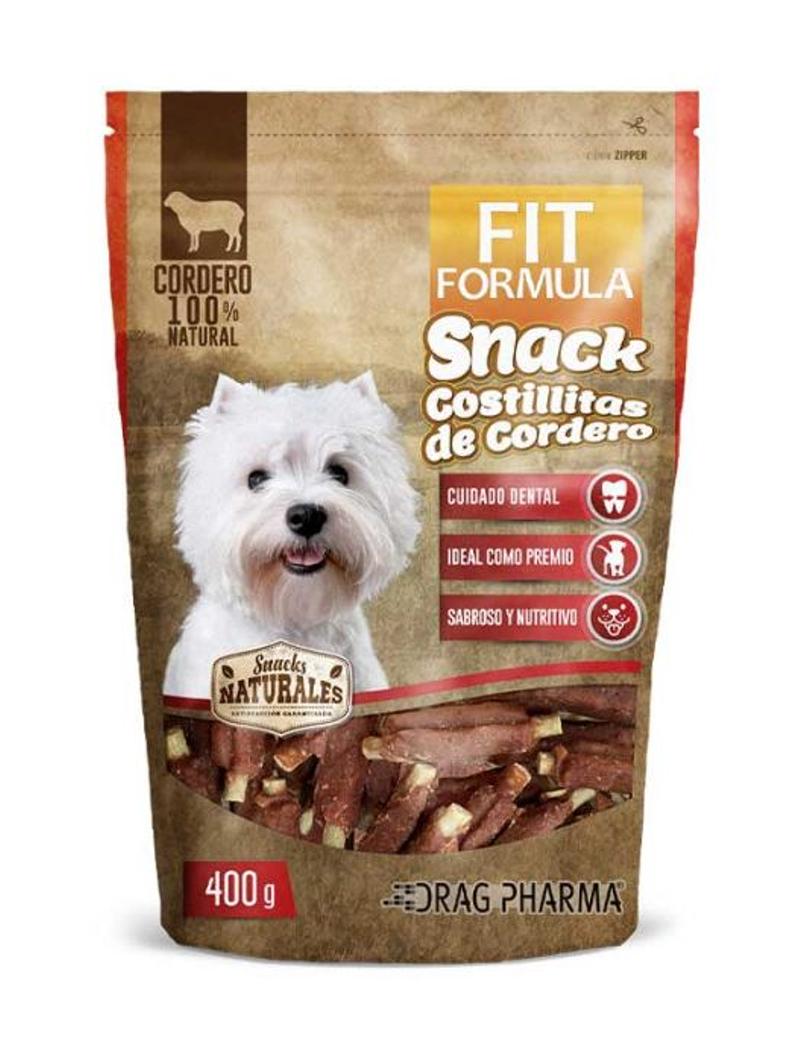 Fit Formula Snacks Costillitas de Cordero 400g  1