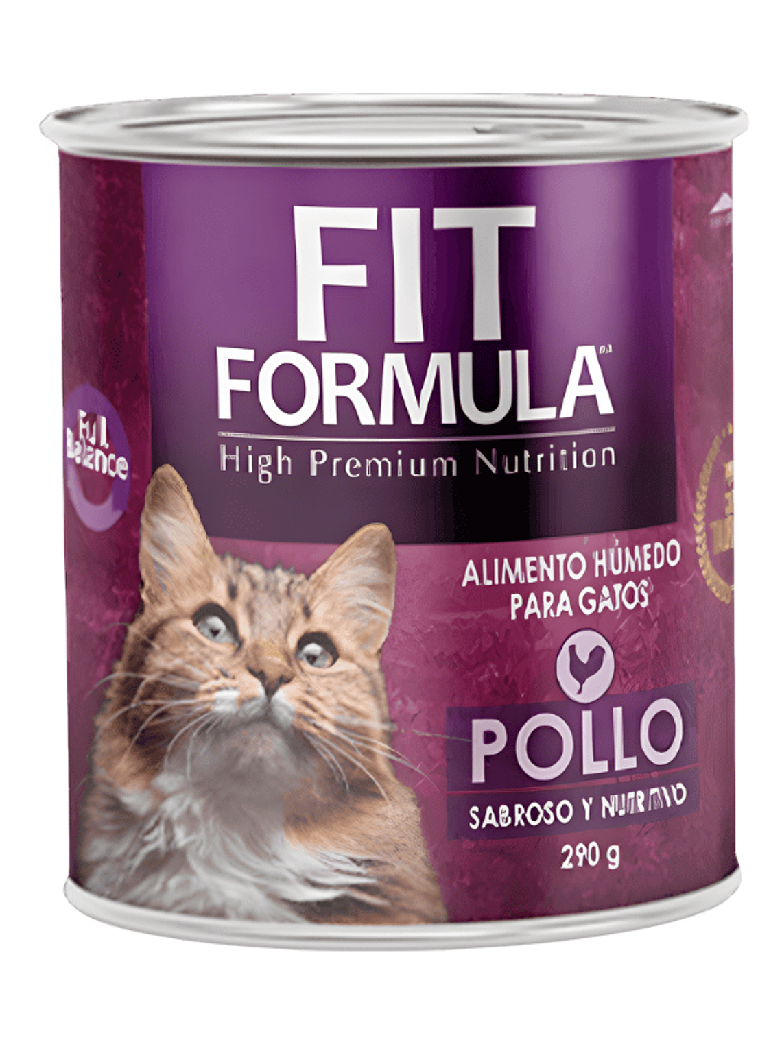 Alimento Húmedo Fit Formula Pollo  290g  1