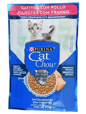 Cat Chow Gatitos Con Pollo 85g