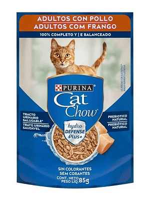 Cat Chow Gato Adulto Con Pollo 85g 