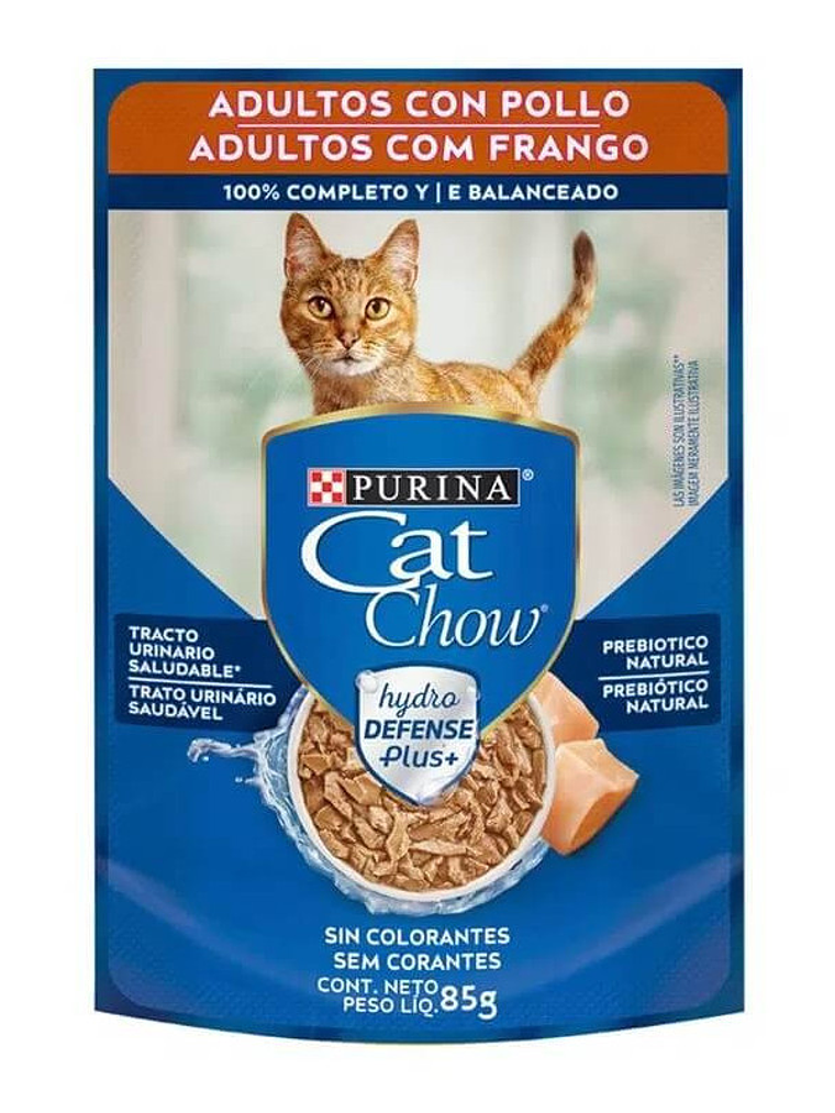 Cat Chow Gato Adulto Con Pollo 85g  1