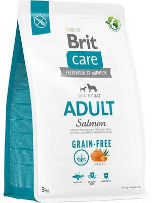 Brit Care Grain Free Adult - Salmón