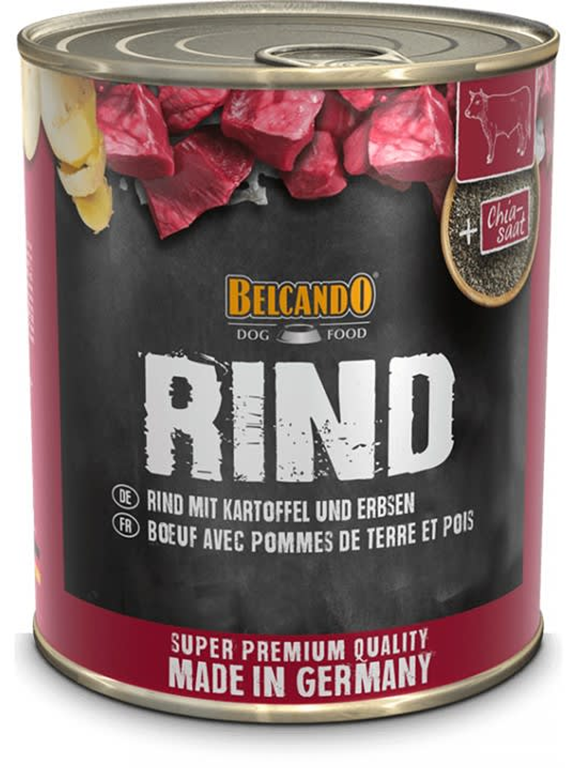 BELCANDO DOG PATATAS Y GUISANTES  LATA 400g 1