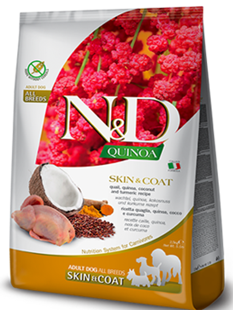 Alimento NyD para todas las razas Pato, Quinua, Coco y Cúrcuma 3