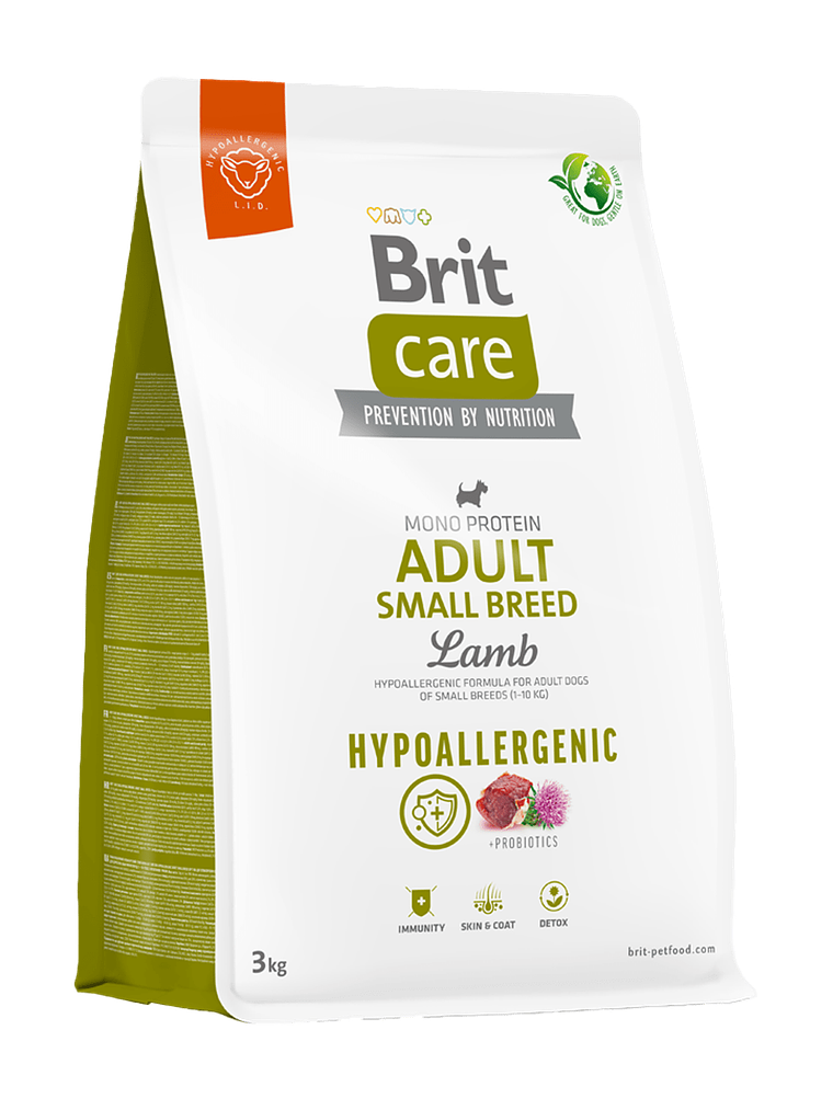 Brit care Dog Hypoallergenic Lamb Small Breed  1