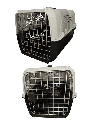 Canil transportador Mascotas con Ventilación 