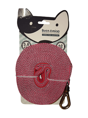 Correa Larga Resistente Para Perros Mango Acolchado 