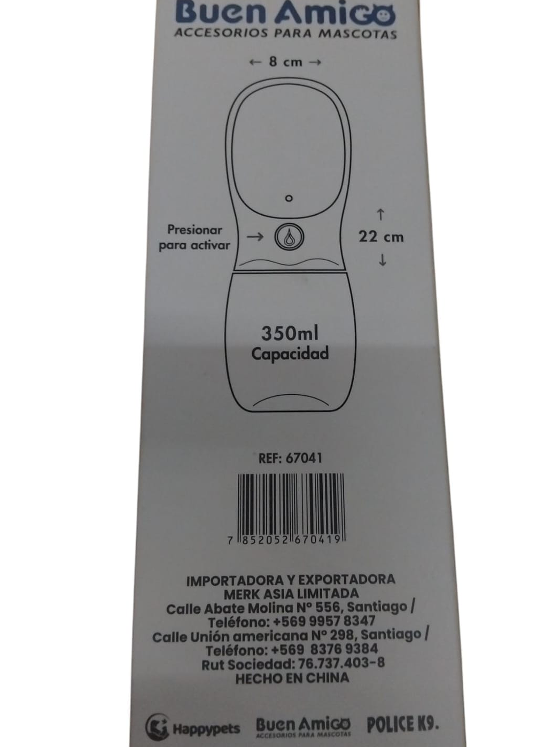 Bebedero Portátil Para Mascotas  3