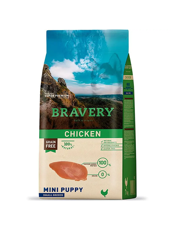 Bravery Chicken mini puppy small breeds