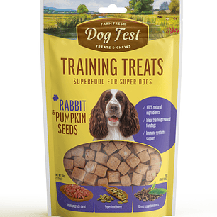 DogFest Training Snacks Conejo y Semillas de Calabaza