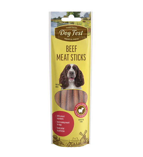 DogFest Sticks de Carne de Vacuno