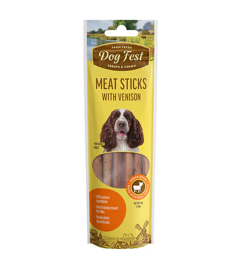 DogFest Sticks de Carne de Venado