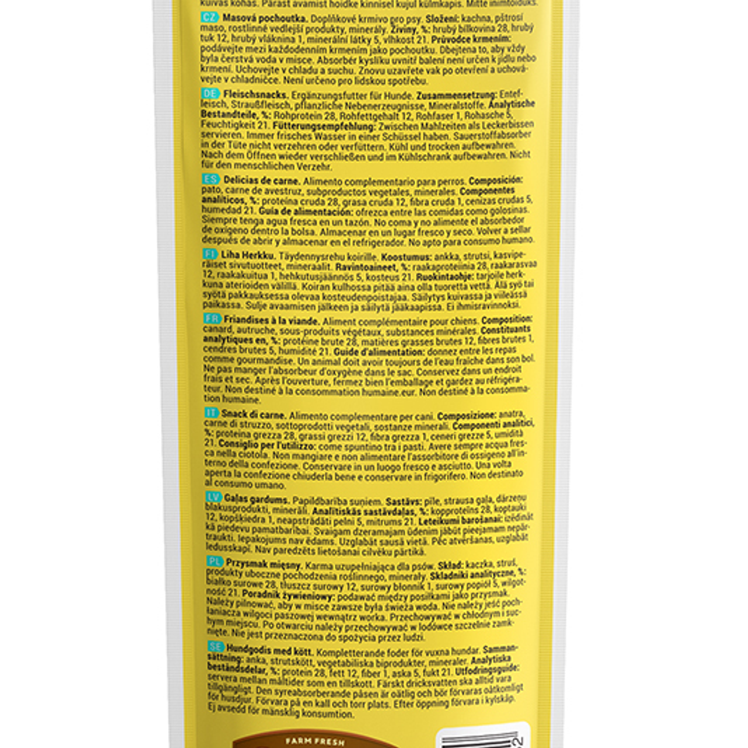 DogFest Sticks de Carne de Avestruz 2