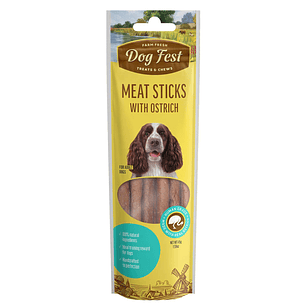 DogFest Sticks de Carne de Avestruz