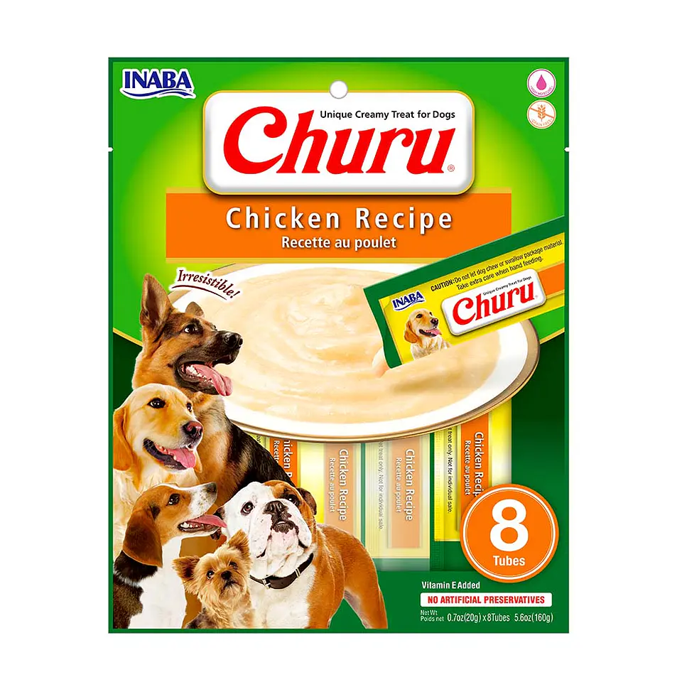 Inaba Churu Perro 8 Tubos 2