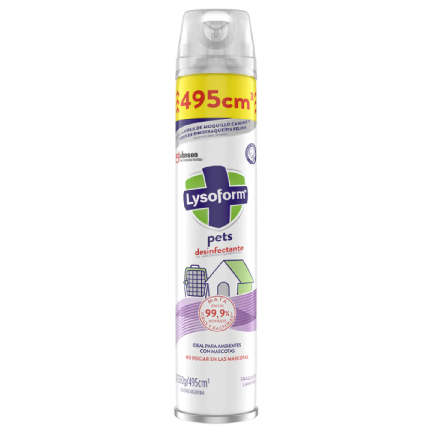 Lysoform pets Aerosol 495cc 2