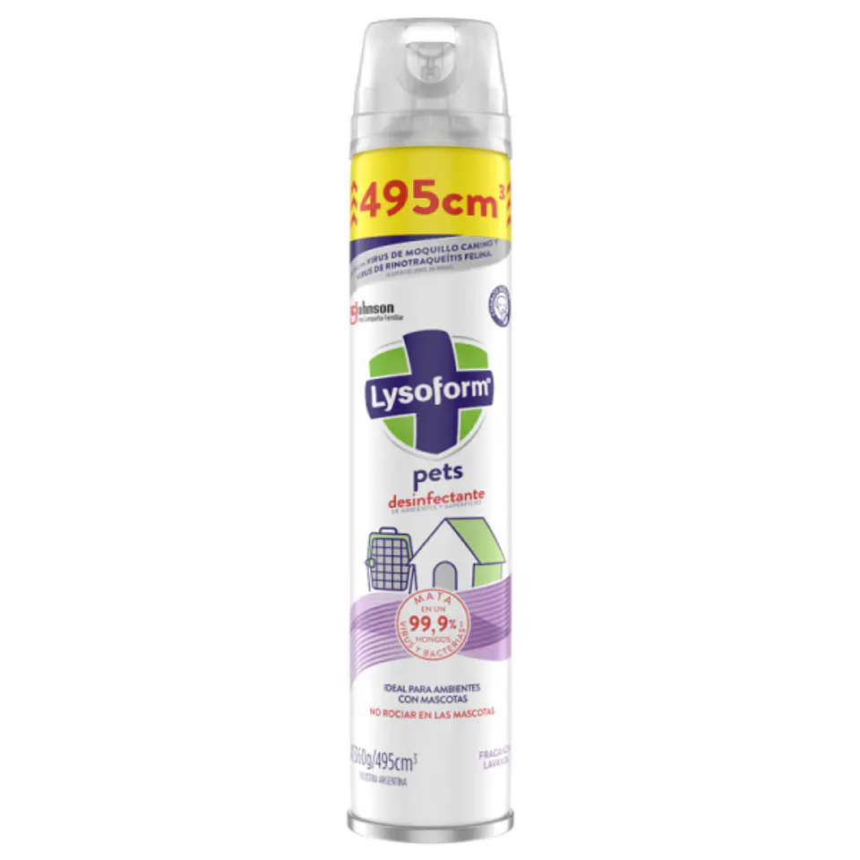 Lysoform pets Aerosol 495cc 2