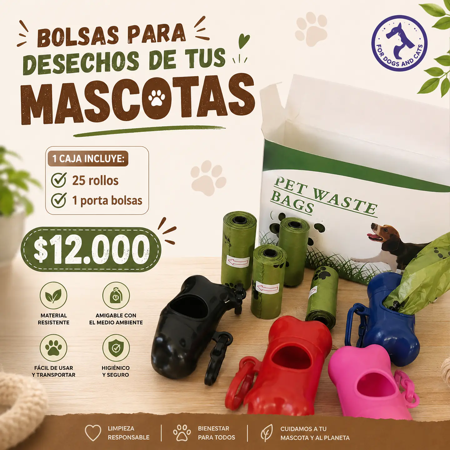 Pet Waste Bags 1