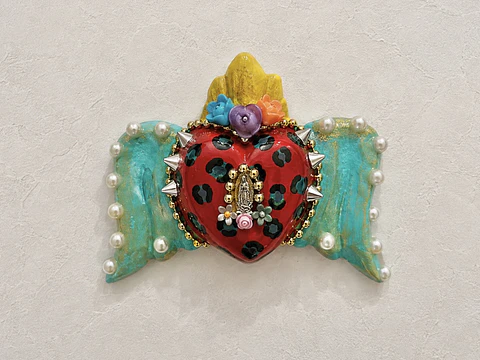 Corazón alado Guadalupe 
