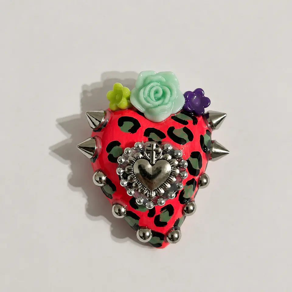 Imán Mini corazón sagrado 🩷 2