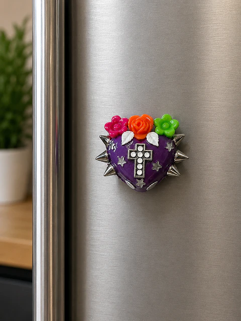 Imán mini 💜✝️
