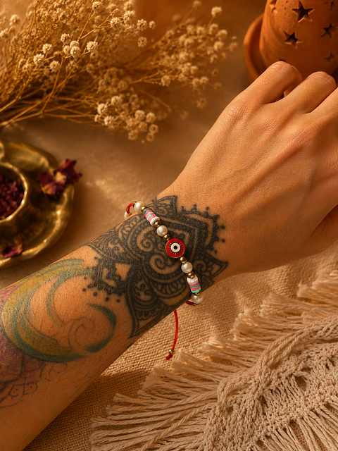 Pulserita roja ojo  🧿