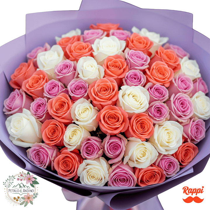 Rosas Encanto Pastel X50 1