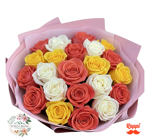 Rosas Atardecer Tropical