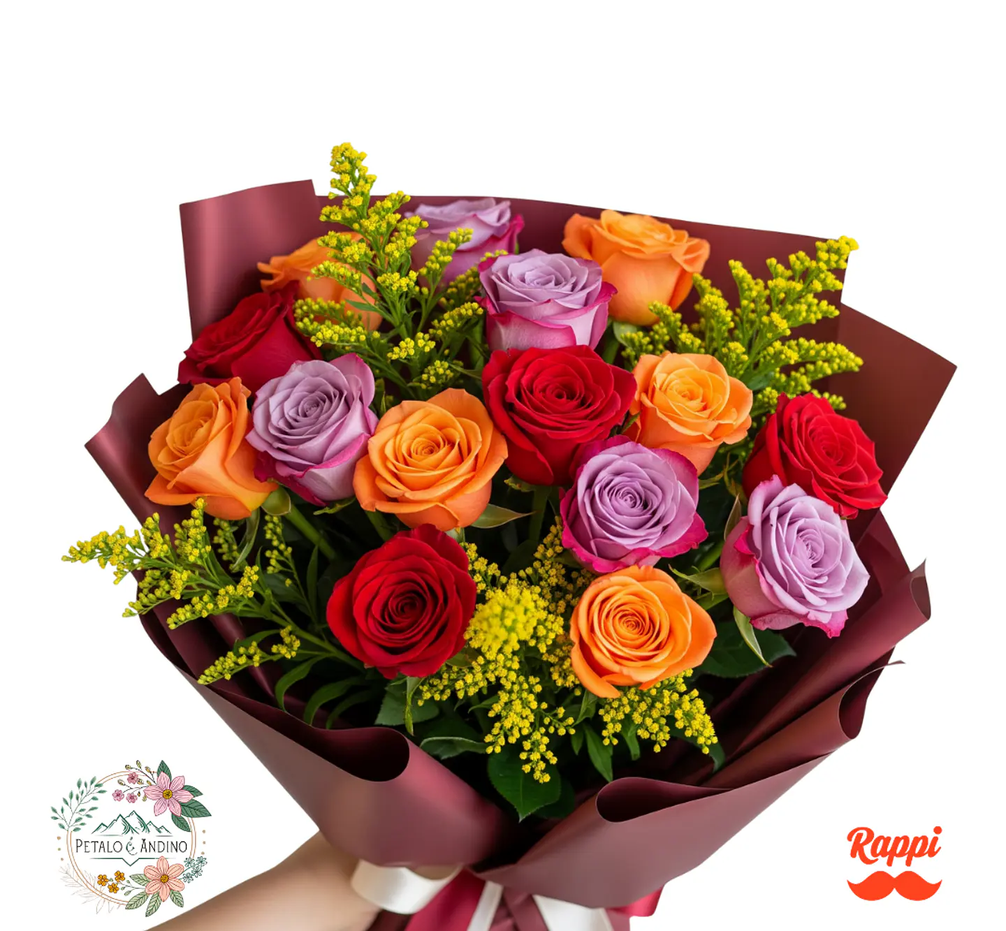 Rosas Arcoíris De Amor 18 1