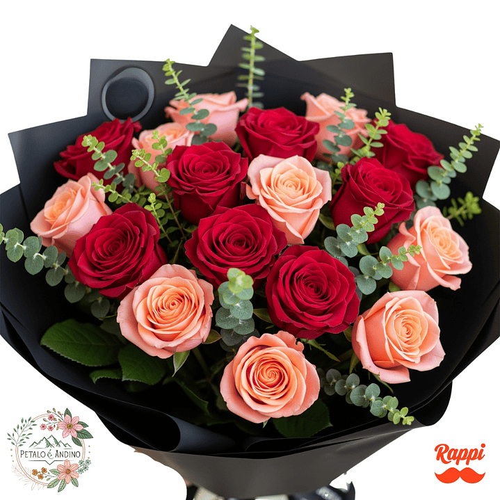 Rosas Pasión Y Ternura X18 1