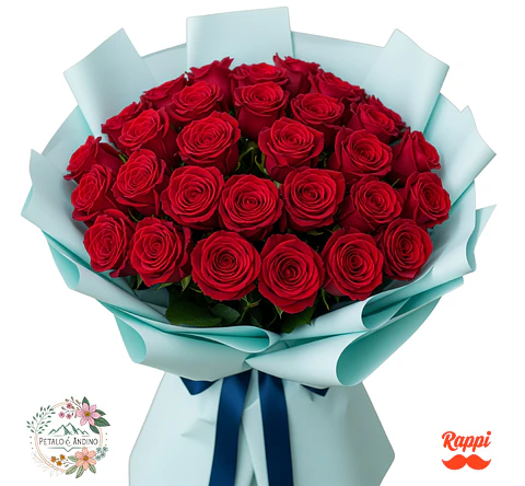 Rosas Pasión Celestial X24