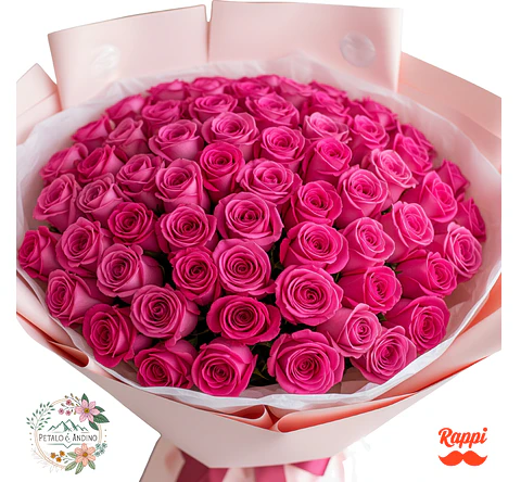 Rosas Pink Floyd Deslumbrante X50