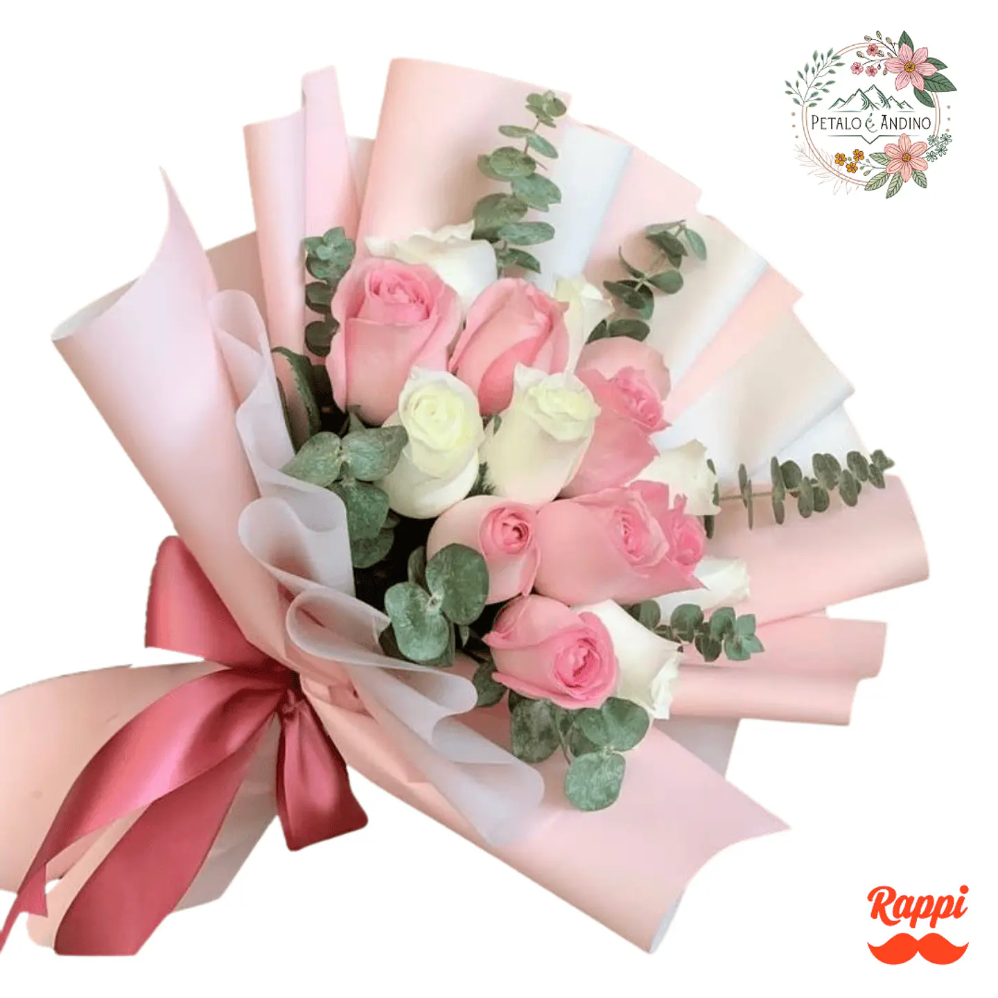 Flores Rosas Mixtas – Bouquet Romántico 1