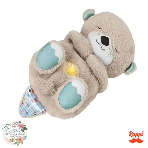 Peluche de Nutria Dormilona con Luz