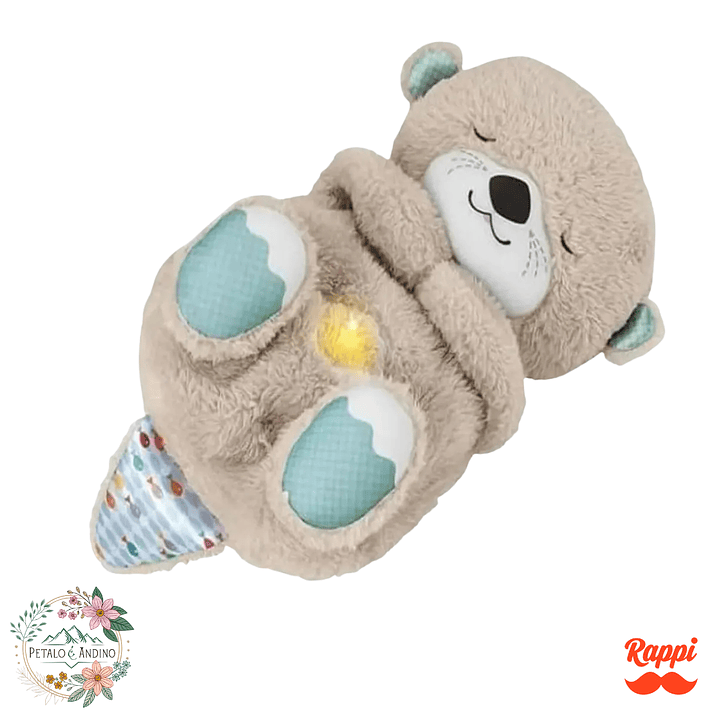 Peluche de Nutria Dormilona con Luz 1