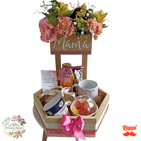 Desayuno Sorpresa Mamá Floral Deluxe