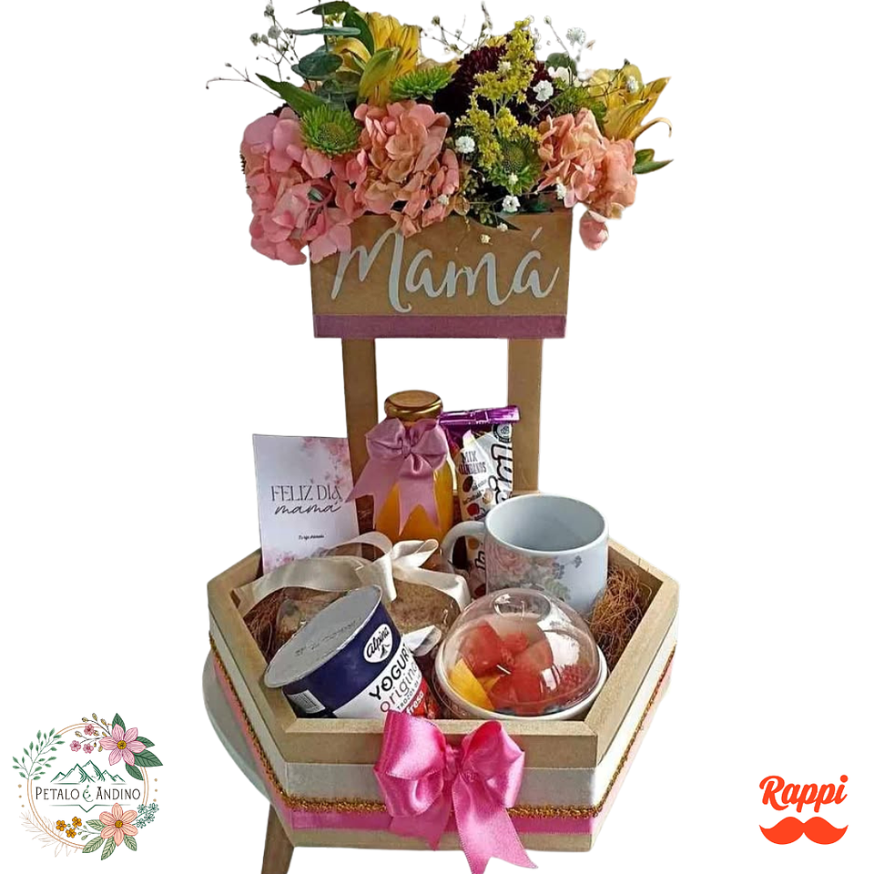 Desayuno Sorpresa Mamá Floral Deluxe 1