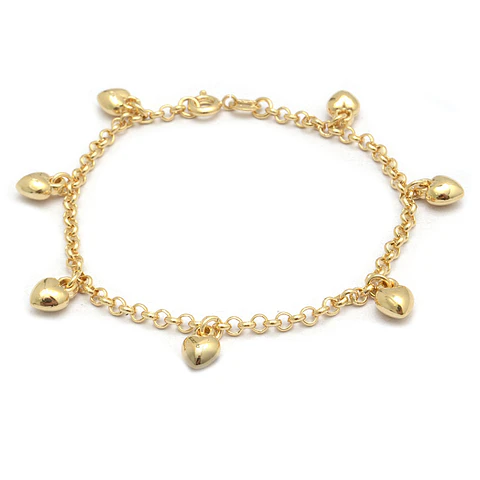 Pulsera Corazones 