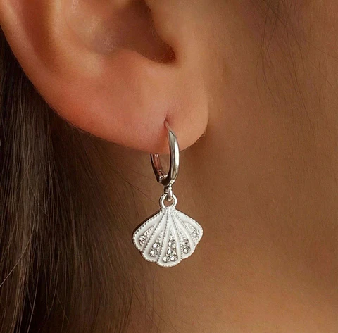 Argollas Ostra White