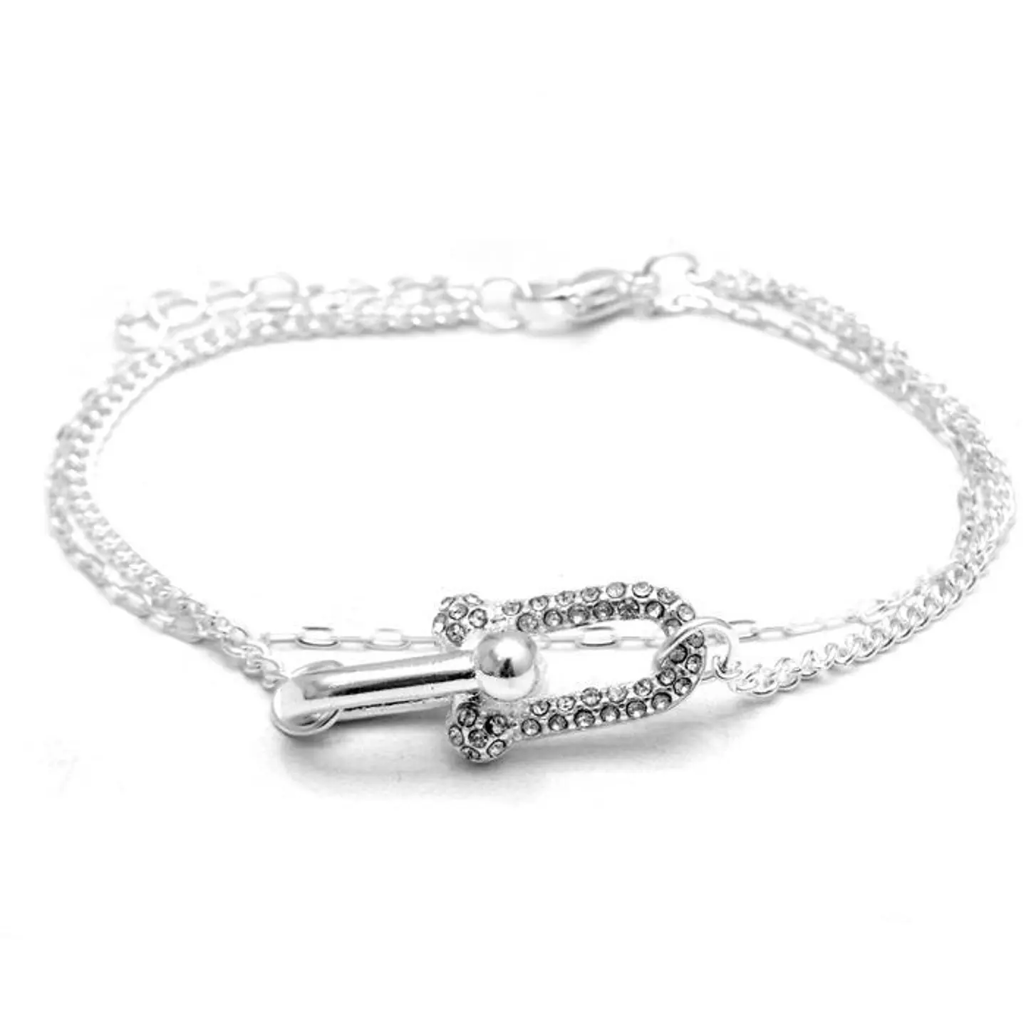 Pulsera Doble Eslabony  1