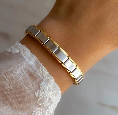 Pulsera Italiana Combinada