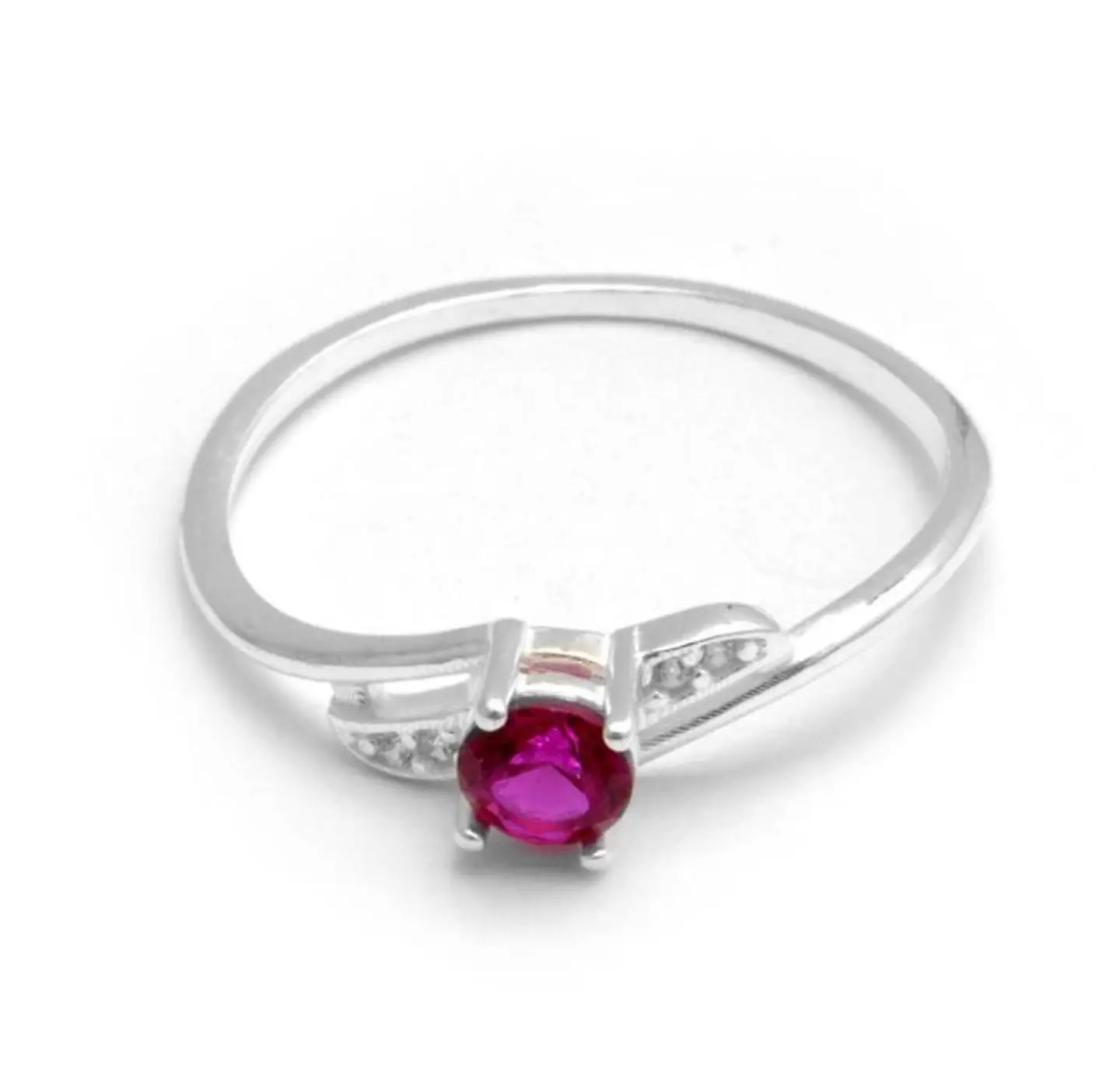 Anillo Cloe Fucsia  1