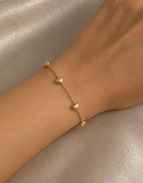 Pulsera Mini Corazones