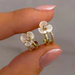 Semi Argollas Flor - Miniatura 1