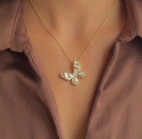 Collar Mariposa
