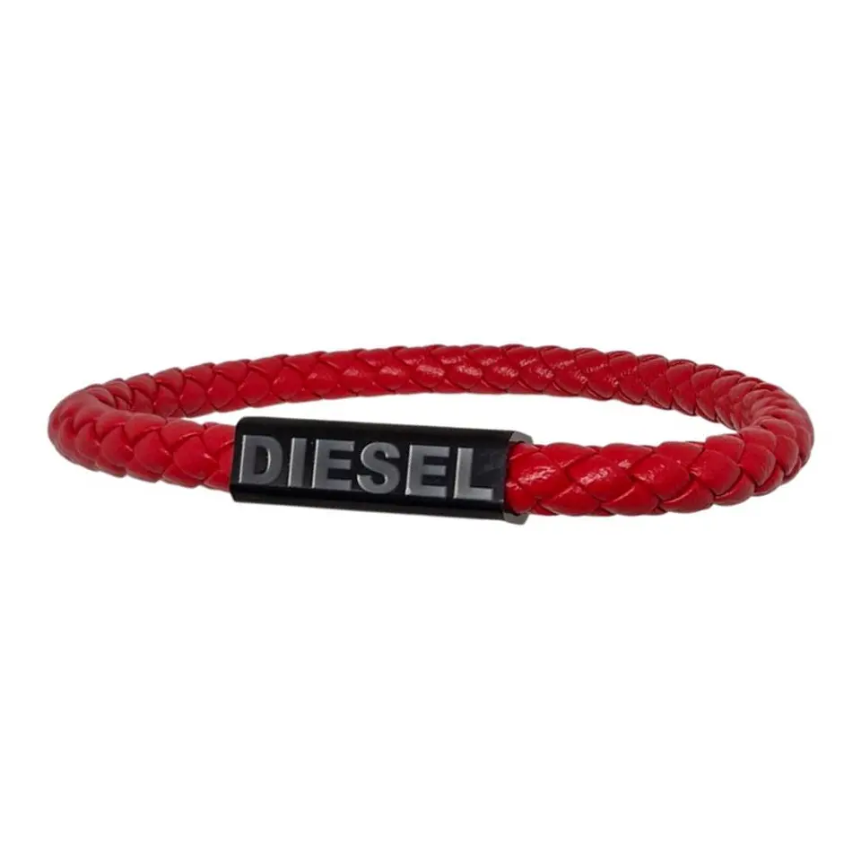 Pulsera Trenzada Roja 1