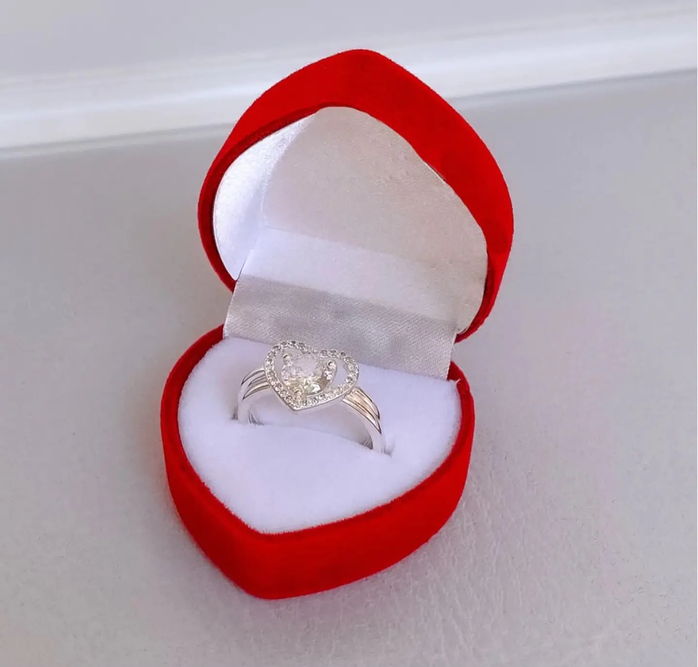 Estuche Gamuza Anillo 2
