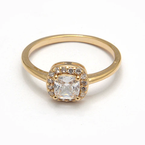 Anillo Cubic Cuadrado