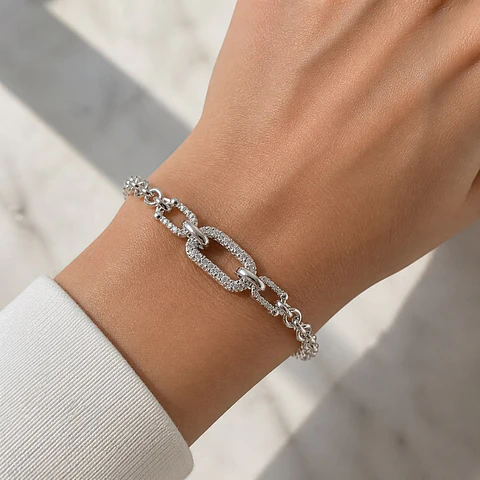 Pulsera Doble Eslabón